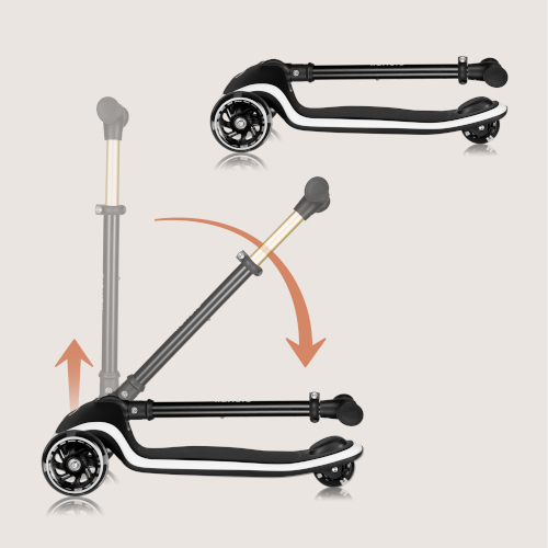 Höhenverstellbarer Lenker am Balance-Scooter